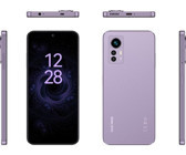Hiking A44 128 GB Hafıza 6 GB Ram 6.59 inç 48 MP Çift Hatlı IPS LCD Ekran Android Akıllı Cep Telefonu Mor