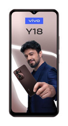 Vivo Y18 128 GB Hafıza 8 GB Ram 6.56 inç 50 MP Çift Hatlı IPS LCD Ekran Android Akıllı Cep Telefonu Kahverengi