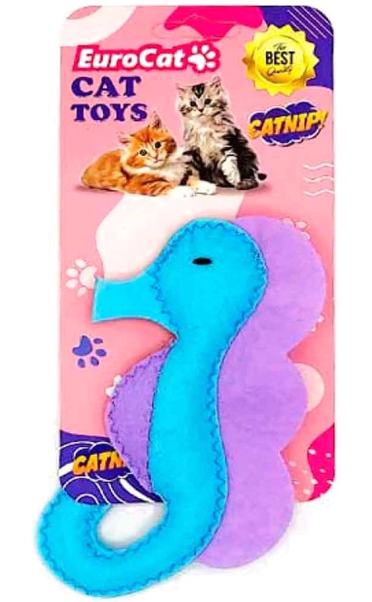 Eurocat Isırma Yavru-Yetişkin Deniz Atlı Kedi Oyuncağı