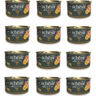 Schesir After Dark Tavuk Parça Etli Yaş Kedi Maması 12x80 gr