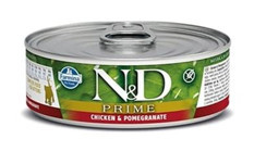 N&d Prime Tavuk-Narlı Parça Etli Yaş Kedi Maması 3x80 gr