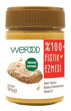 Wefood Şekersiz Parçacıklı Fıstık Ezme Krem Çikolata 300 gr