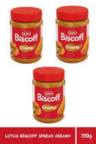 Lotus Biscoff Creamy Karamelize Bisküvi Ezme Krem Çikolata 3x720 gr