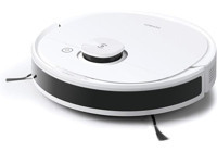 Ecovacs Deebot Ozmo N8 Haritalı Çift Fırçalı Hepa Filtreli Kuru 2300 Pa Beyaz Robot Süpürge