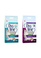 Proline Lavanta Marsilya Sabunu Kokulu Topaklanan İnce Taneli Bentonit Kedi Kumu 2x10 lt