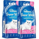 Ambiance Sakura Çiçek Kokulu Topaklanan İnce Taneli Bentonit Kedi Kumu 2x10 lt