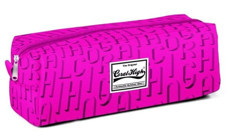 Coral High 22224 Pembe Düz Bez Tek Gözlü Dikdörtgen Cüzdan Kalemlik