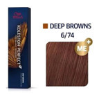 Wella Koleston Perfect 6-74 Kahverengimsi Kırmızı Krem Saç Boyası 60 ml