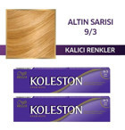Wella Koleston Single 9-3 Altın Sarısı Krem Saç Boyası 2x50 ml
