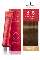 Schwarzkopf Igora Royal 6-5 Koyu Kumral Altın Krem Saç Boyası 60 ml