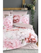 Varol Laura Home Pamira Lyocell 160x220 cm Lastikli Çiçekli Tek Kişilik Nevresim Takımı Çok Renkli