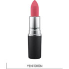 M.A.C Powder Kiss 3 Mat Krem Lipstick Ruj