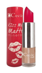 Cecile Kiss Me 321 Mat Krem Lipstick Ruj