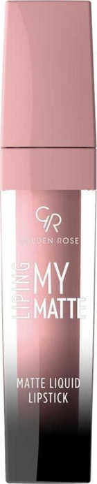 Golden Rose Liping My Matte 1 Mat Likit Fırçalı Ruj