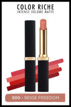 L’Oréal Paris Color Riche Intense Volume 500 Beige Intense Mat Krem Lipstick Ruj