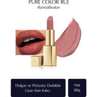 Estée Lauder Pure Color 836 Love Bite Mat Krem Lipstick Ruj