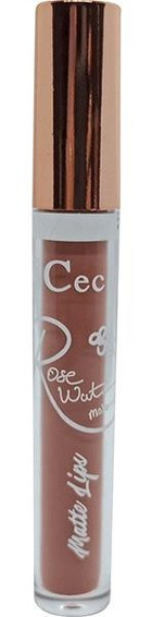 Cecile Rose Water 4 Water Mat Likit Fırçalı Ruj
