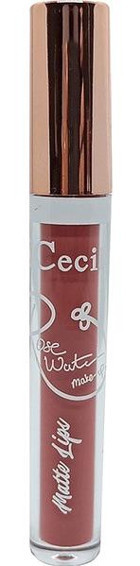 Cecile Rose Water 1 Mat Likit Fırçalı Ruj