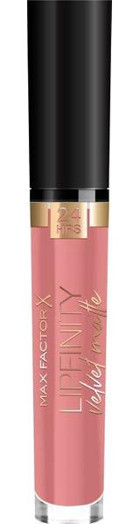 Max Factor Lipfinity Velvet 45 Pink Kalıcı Mat Likit Fırçalı Ruj