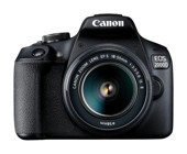 Canon EOS 2000D DC Şipşak 10-18 mm Full HD DSLR Dijital Fotoğraf Makinesi