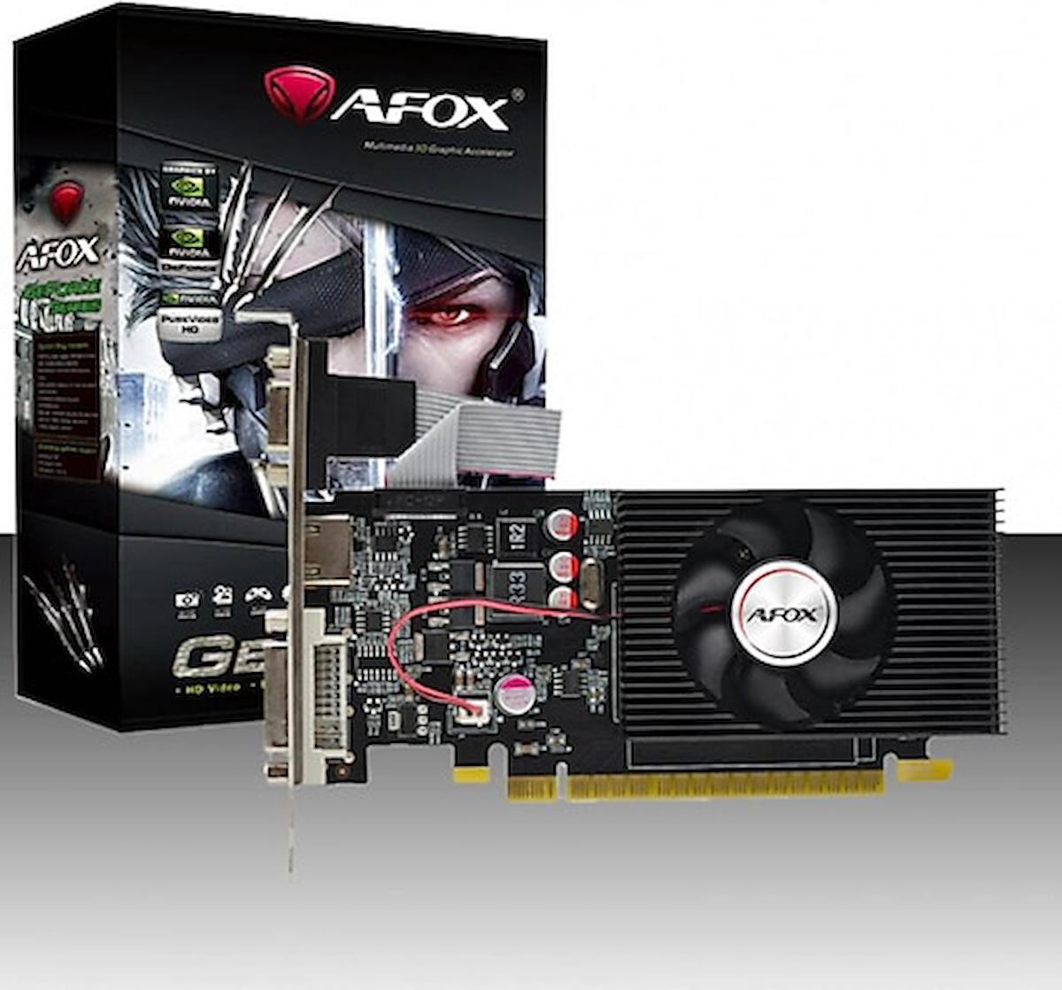 Afox GT 730 LP 2 GB DDR3 PCI-Express 2.0 DirectX 11 1 Fanlı 128 Bit Masaüstü NVIDIA Ekran Kartı