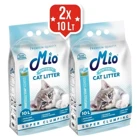Mio Kokusuz Topaklanan İnce Taneli Bentonit Kedi Kumu 2x5 lt