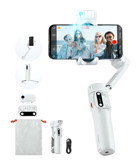 Hohem İsteady V3 Beyaz Yapay Zeka Takip Sensörlü Telefon Gimbal