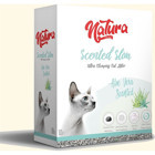 Natura Aloe Vera Kokulu Topaklanan İnce Taneli Bentonit Kedi Kumu 10 lt