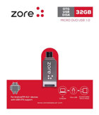 Zore USB 3.0 Micro USB 32 GB Flash Bellek Gümüş