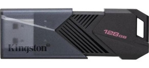 Kingston USB 3.2 Type A 128 GB Flash Bellek Siyah