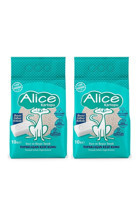 Alice Beyaz Sabun Kokulu Topaklanan İnce Taneli Bentonit Kedi Kumu 2x10 lt