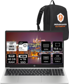 HP 250 G10 8A538EA Harici Intel Iris Xe Graphics Eligible Intel Core i5 1335U 48 GB Ram 4 TB SSD 15.6 inç Full HD FreeDos Laptop + PER4 Çanta