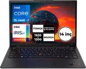 Lenovo Thinkpad X1 Carbon 21HNSB7FX9 HMF3 Harici Intel Iris Xe Graphics Eligible Intel Core i7 1355U 16 GB Ram 2 TB SSD 14 inç WUXGA Windows 11 Pro Laptop