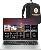 HP 250 G10 8A538EA Harici Intel Iris Xe Graphics Eligible Intel Core i5 1335U 24 GB Ram 2 + 2 TB SSD 15.6 inç Full HD Windows 11 Pro Laptop + PER4 Çanta