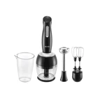 Vestel Tarçın 7000 S 700 ml Plastik Hazneli Turbolu Çift Bıçaklı 3'lü Blender Seti Siyah