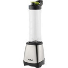 Tefal On The Go 600 ml Plastik Hazneli Buz Kırıcılı Çift Bıçaklı Kişisel Tekli Mini Smoothie Blender Gri