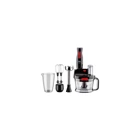 Fakir Mr Chef Quadro 1500 ml Plastik Hazneli Turbolu 4 Bıçaklı Blender Seti Siyah