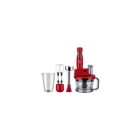 Fakir Mr Chef Quadro 1500 ml Buz Kırıcılı Turbolu 4 Bıçaklı 3'lü Blender Seti Kırmızı