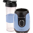 Karaca Blendfit Go 600 ml Plastik Hazneli Buz Kırıcılı 4 Bıçaklı Kişisel Tekli Mini Smoothie Blender Mavi