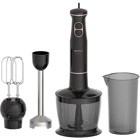 Sunny Melodi 500 ml Plastik Hazneli Turbolu 4 Bıçaklı El Blender Siyah