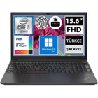 Lenovo Thinkpad E15 21E6006RTX09 Harici Intel Iris Xe Graphics Eligible Intel Core i5 1235U 16 GB Ram 512 GB SSD 15.6 inç Full HD Windows 11 Pro Laptop
