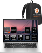 HP Elitebook 845 G10 8A3T0EA Harici AMD Radeon 780M AMD Ryzen 7 7840U 40 GB Ram 1 TB SSD 14 inç WUXGA Windows 11 Home Laptop + Per4 Çanta
