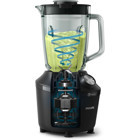 Philips Essential Advanced 500 ml Cam Hazneli Turbolu 6 Bıçaklı Tekli Smoothie Blender Siyah