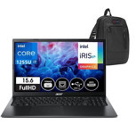 Acer EX215-55 NXEGYEY00415 Harici Intel Iris Xe Graphics Eligible Intel Core i7 1255U 32 GB Ram 2 + 2 TB SSD 15.6 inç Full HD Windows 11 Home Laptop + Weblegelsin Çanta
