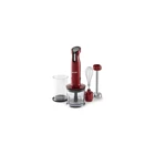 Arçelik In Love K 8235 700 ml Plastik Hazneli Turbolu Çift Bıçaklı 3'lü Blender Seti Kırmızı