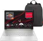 HP 15S-EQ2000NT 4H0J2EA Harici AMD Radeon RX Vega 8 AMD Ryzen 7 5700U 16 GB Ram 512 GB SSD 15.6 inç Full HD Windows 11 Pro Laptop + Snertech Çanta