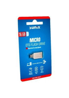 Sunix Çift Taraflı USB 3.0 Micro Usb 16 GB Flash Bellek Gümüş