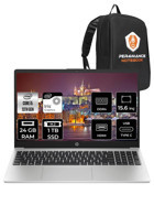 HP 250 G10 8A538EA Harici Intel Iris Xe Graphics Eligible Intel Core i5 1335U 24 GB Ram 1 TB SSD 15.6 inç Full HD FreeDos Laptop + PER4 Çanta