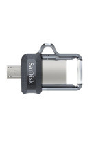 Sandisk Ultra Dual Drive Sddd3-032G-G46 Mini Çift Taraflı USB 3.0 Micro Usb 32 GB Flash Bellek Siyah