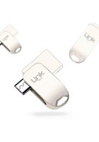 Linktech Lof-O516 Micro Premium Çift Taraflı USB 3.0 Usb Type-A 16 GB Flash Bellek Gümüş